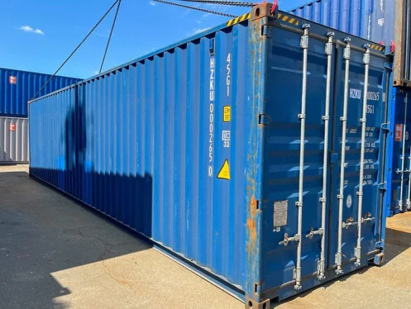 Conteneur marin High Cube (HC) de 40 pieds d'occasion (Réf. : C8103)
