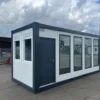 Conteneur de bureau portable avec fenêtres panoramiques (Réf : C3301)