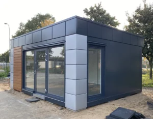 Conteneur de bureau de type « Londres » 6,00 x 5,00 m