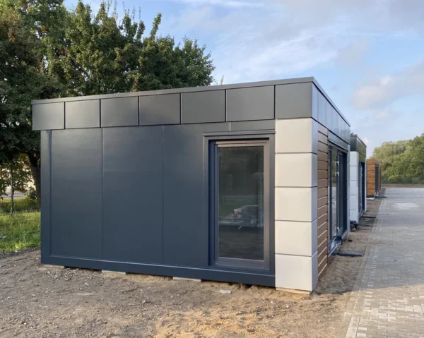 Conteneur de bureau de type « Londres » 6,00 x 5,00 m