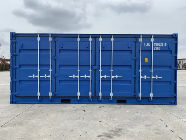 Conteneur maritime de 20 pieds avec côté ouvert
