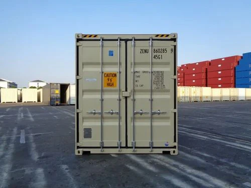 Conteneur maritime à cube haut de 40 pieds (RAL 6102)