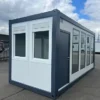 Conteneur de bureau portable avec fenêtres panoramiques (Réf : C3301)