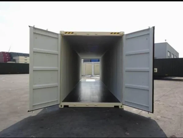 Conteneur maritime 40 pieds HC 1er voyage Double porte