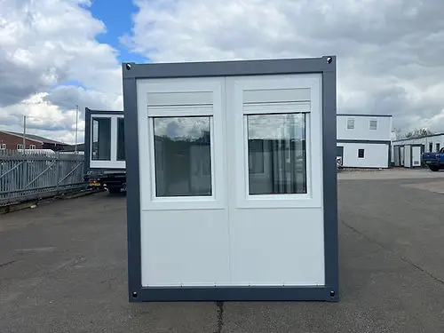Conteneur de bureau portable avec fenêtres panoramiques (Réf : C3301)