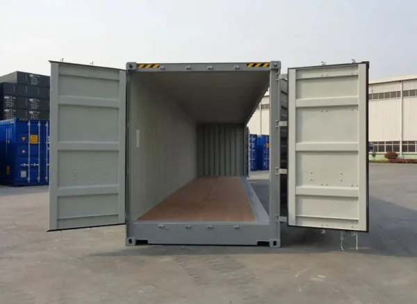 Conteneur maritime HC de 40 pieds avec portes latérales