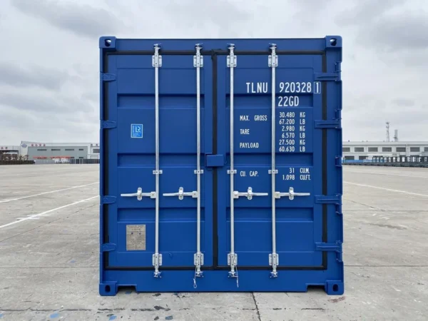 Conteneur maritime de 20 pieds avec côté ouvert